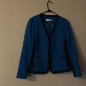 Black and Teal Jacket
